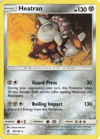 Heatran — Theme Deck & Blisters Exclusives