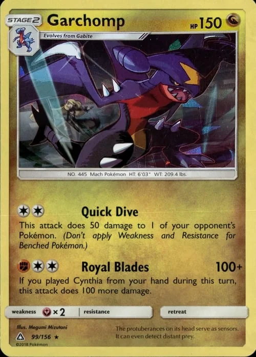 Garchomp — Theme Deck & Blisters Exclusives