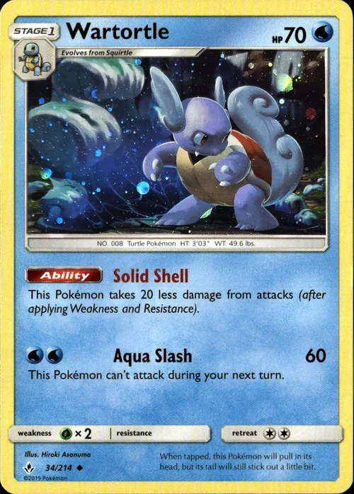 Wartortle — Theme Deck & Blisters Exclusives