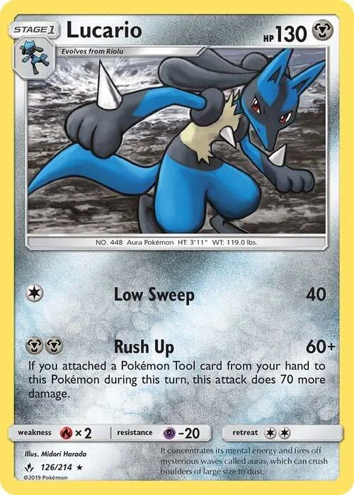 Lucario — Theme Deck & Blisters Exclusives