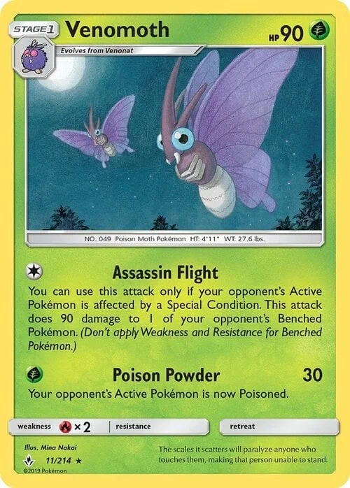 Venomoth — Unbroken Bonds