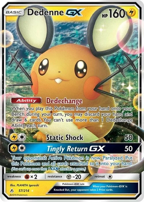 Dedenne GX — Unbroken Bonds