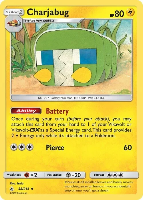 Charjabug — Unbroken Bonds