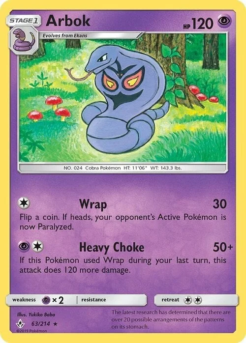 Arbok — Unbroken Bonds