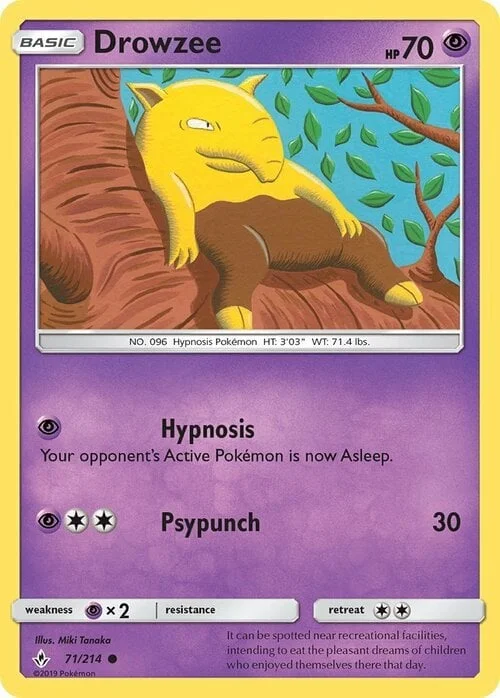 Drowzee — Unbroken Bonds
