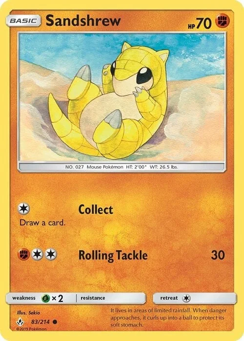 Sandshrew — Unbroken Bonds