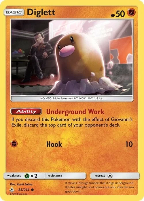 Diglett — Unbroken Bonds