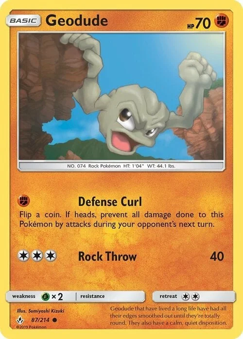 Geodude — Unbroken Bonds