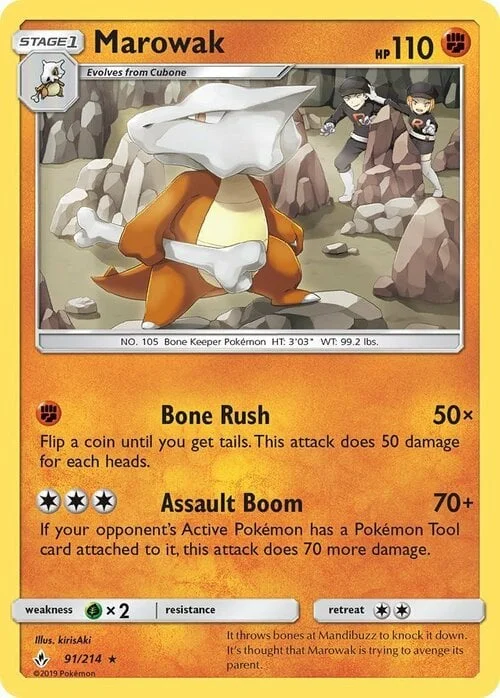 Marowak — Unbroken Bonds