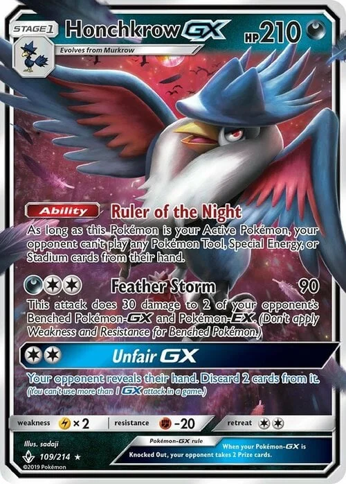 Honchkrow GX — Unbroken Bonds