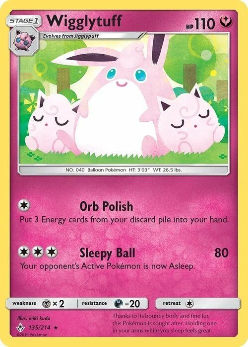 Wigglytuff — Unbroken Bonds