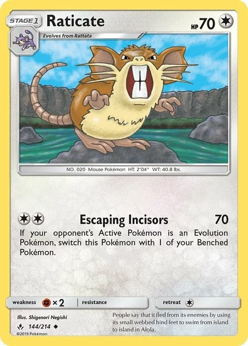 Raticate — Unbroken Bonds