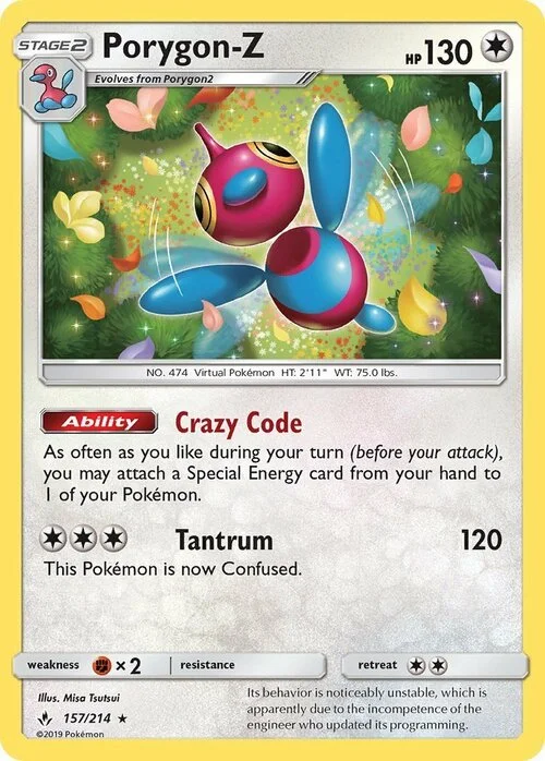 Porygon-Z — Unbroken Bonds