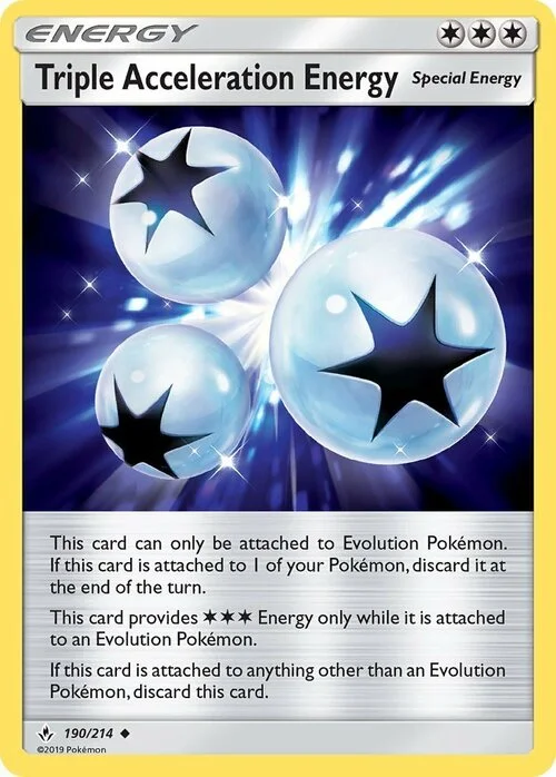 Triple Acceleration Energy — Unbroken Bonds