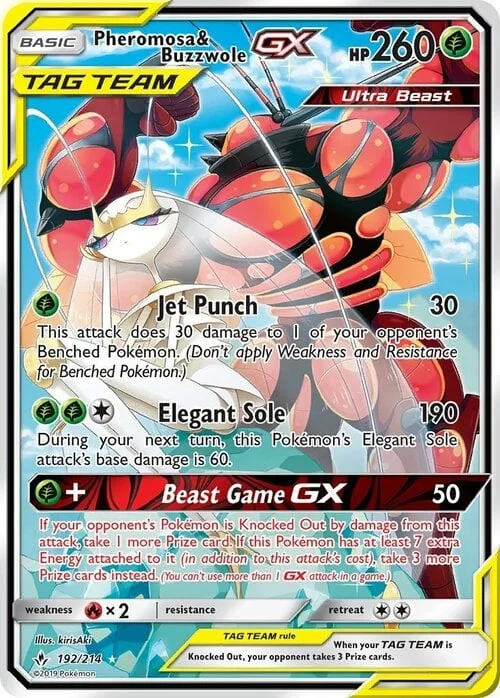 Pheromosa & Buzzwole GX — Unbroken Bonds