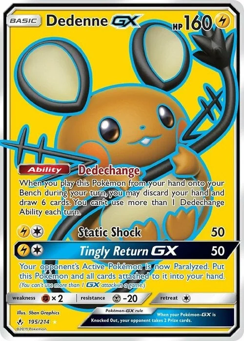 Dedenne GX — Unbroken Bonds