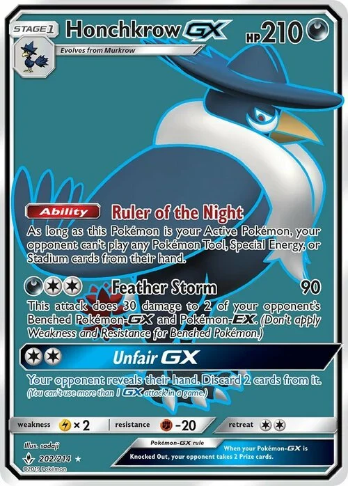 Honchkrow GX — Unbroken Bonds