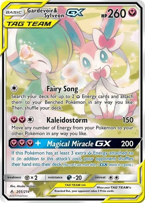Gardevoir & Sylveon GX — Unbroken Bonds