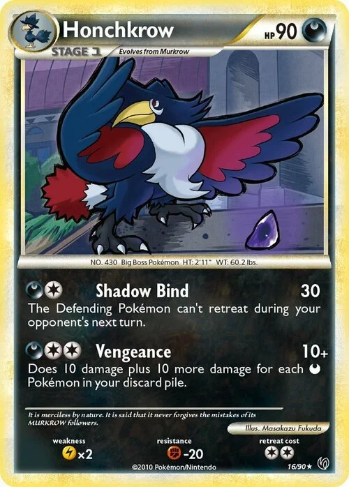 Honchkrow — Undaunted