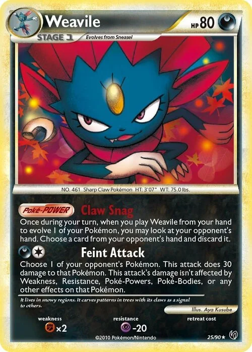 Weavile — Undaunted