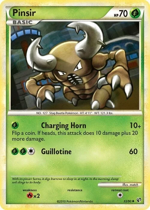 Pinsir — Undaunted
