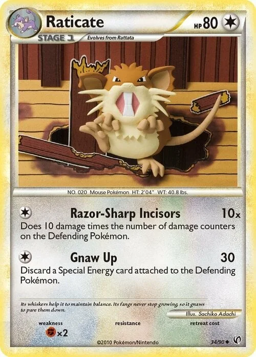 Raticate — Undaunted