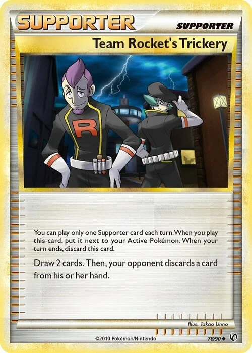 Team Rocket's Trickery — Undaunted