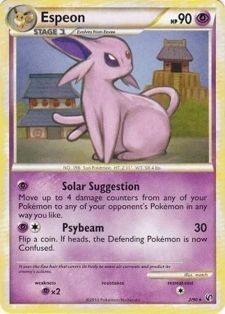 Espeon — Theme Deck & Blisters Exclusives