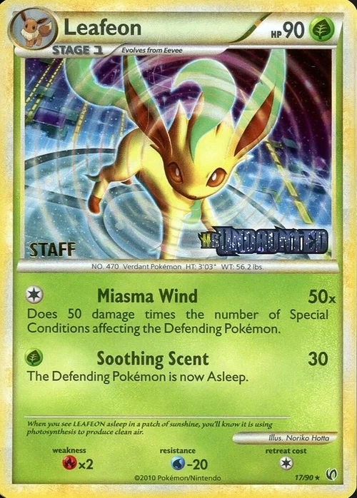 Leafeon — Prerelease Promos