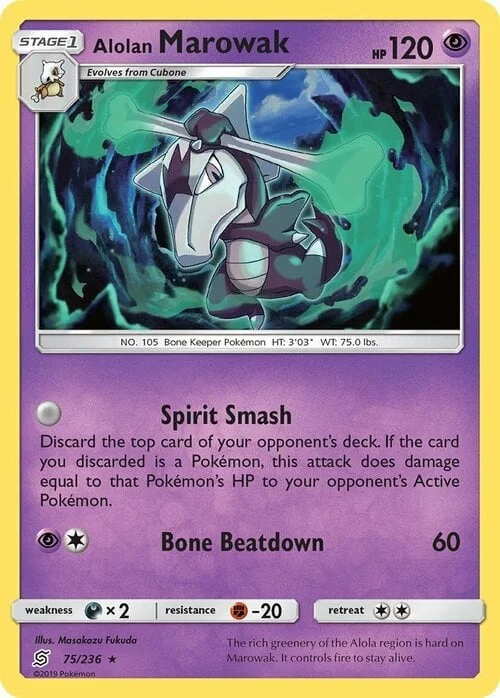 Alolan Marowak — Unified Minds