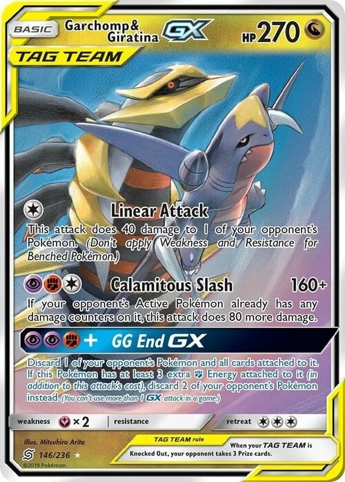 Garchomp & Giratina GX — Unified Minds