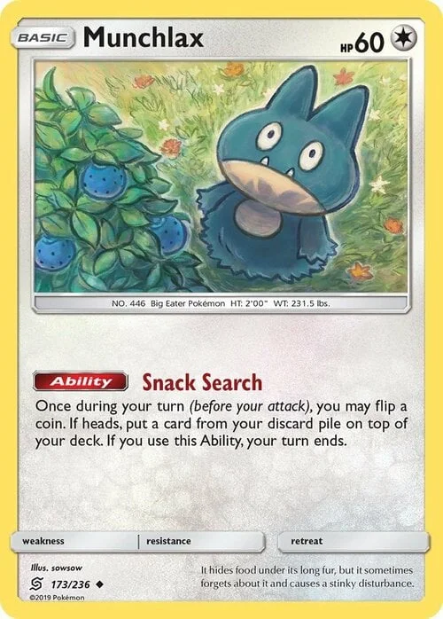 Munchlax Lv.8 — Unified Minds