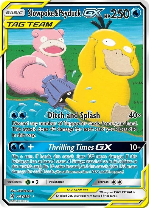 Slowpoke & Psyduck GX — Unified Minds