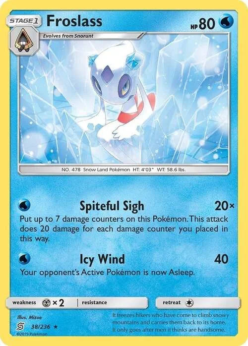 Froslass — Theme Deck & Blisters Exclusives