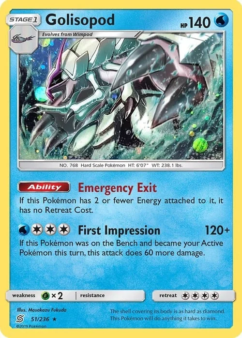 Golisopod — Theme Deck & Blisters Exclusives