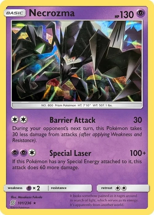 Necrozma — Theme Deck & Blisters Exclusives