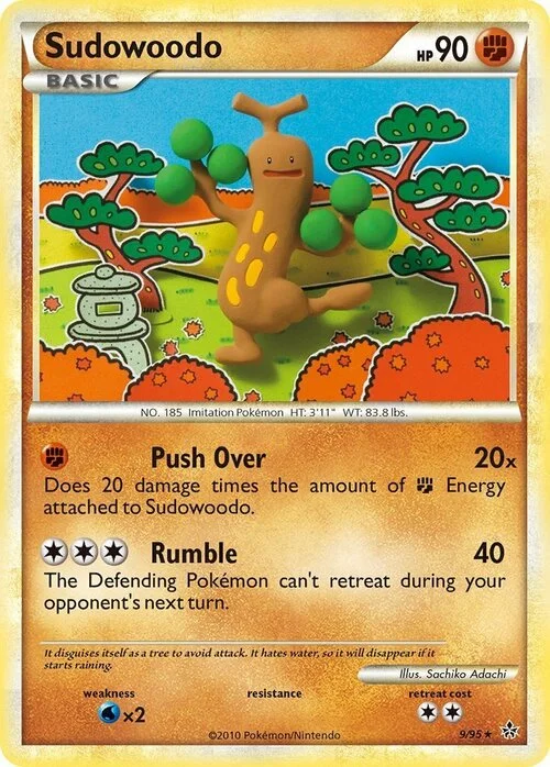 Sudowoodo — Unleashed