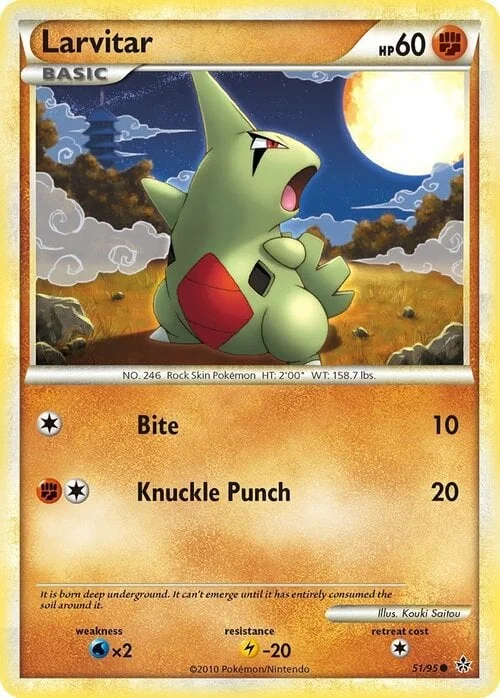 Larvitar — Unleashed
