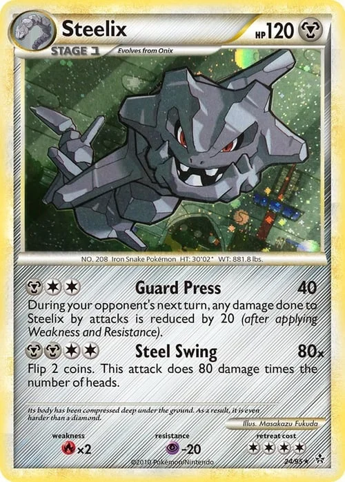Steelix — Theme Deck & Blisters Exclusives