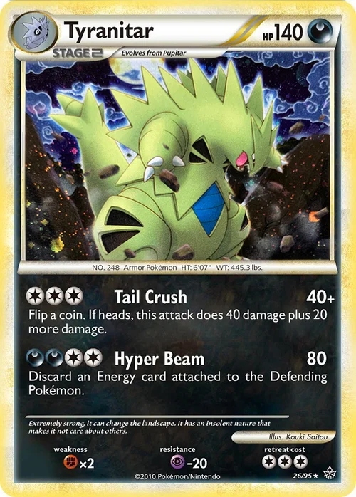Tyranitar — Theme Deck & Blisters Exclusives