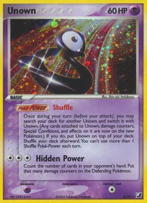 Unown [B] — Unown sub-set Unseen Forces