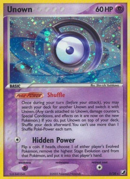 Unown [D] — Unown sub-set Unseen Forces