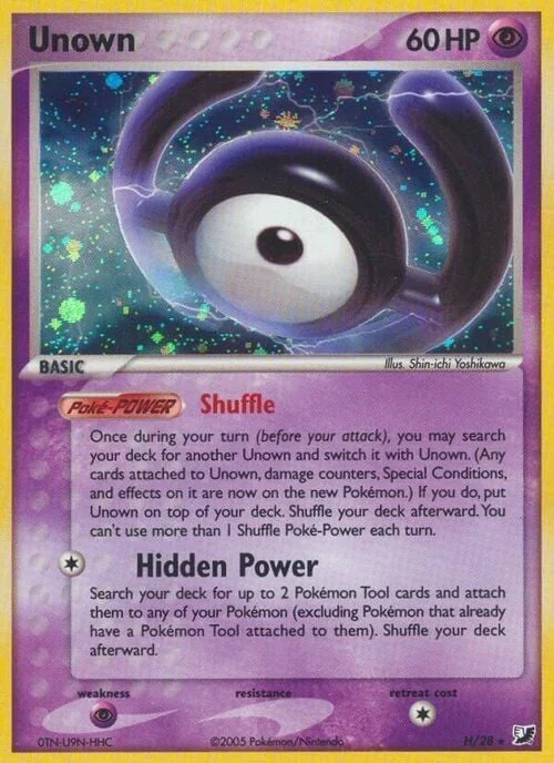 Unown [H] — Unown sub-set Unseen Forces