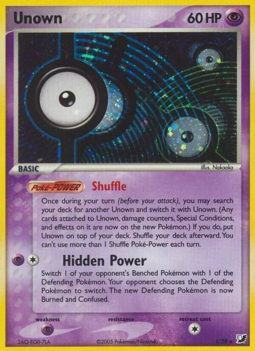 Unown [I] — Unown sub-set Unseen Forces