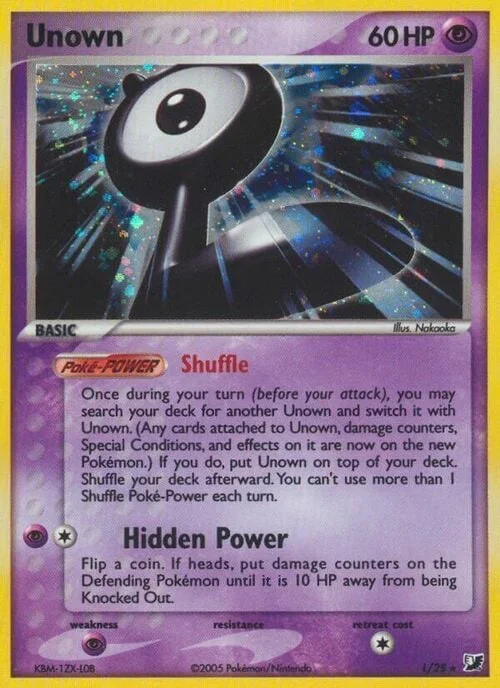 Unown [L] — Unown sub-set Unseen Forces