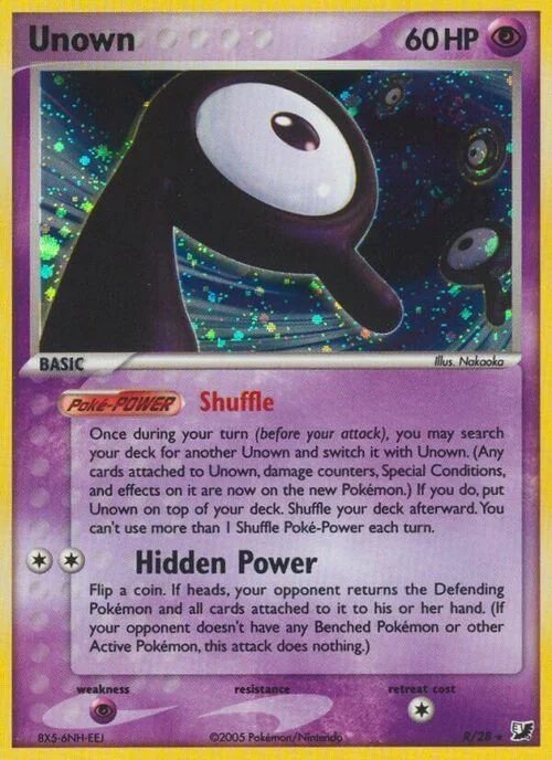 Unown [R] — Unown sub-set Unseen Forces