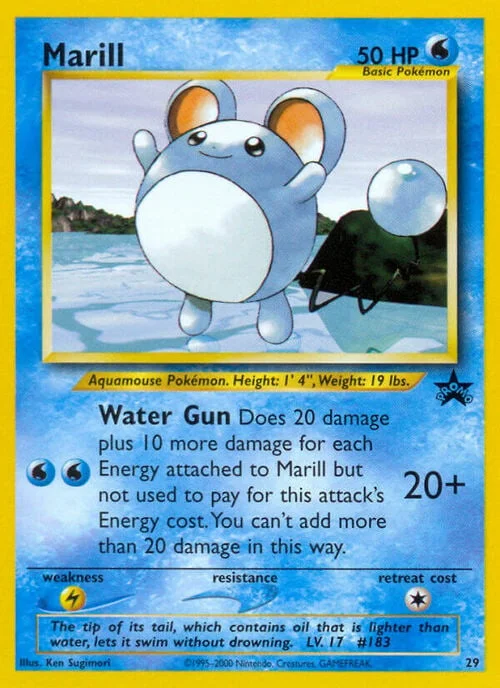 Marill — Wizards Black Star Promos