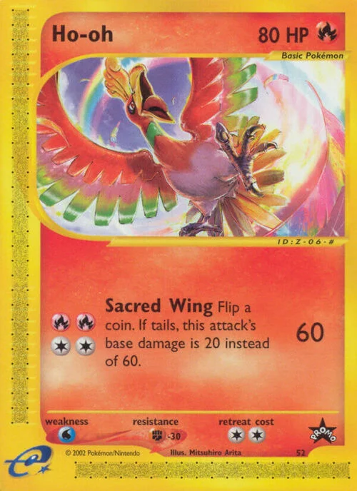 Ho-Oh — Wizards Black Star Promos