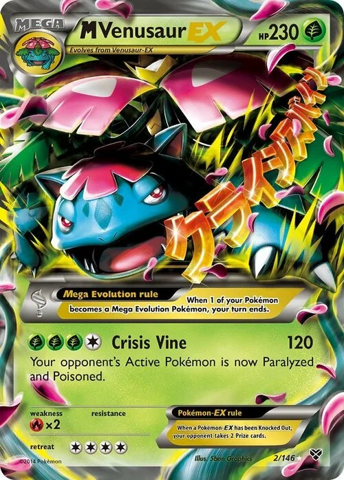 M Venusaur ex — XY