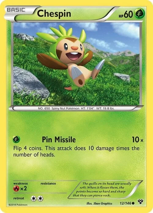 Chespin — XY